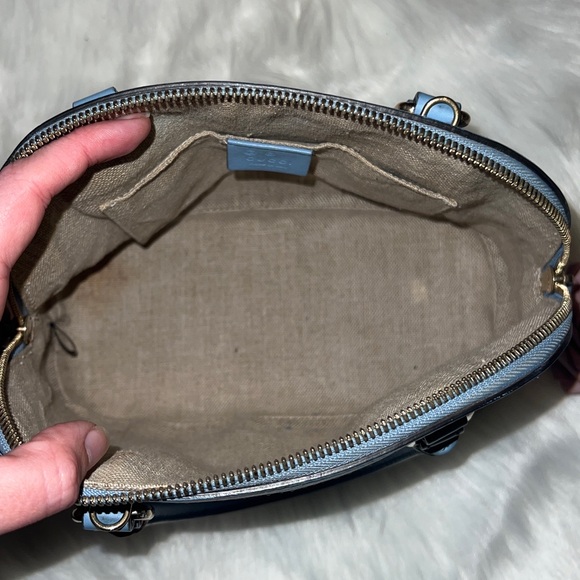 Authentic Gucci Microguccissima Dome Mini Satchel - Picture 8 of 13